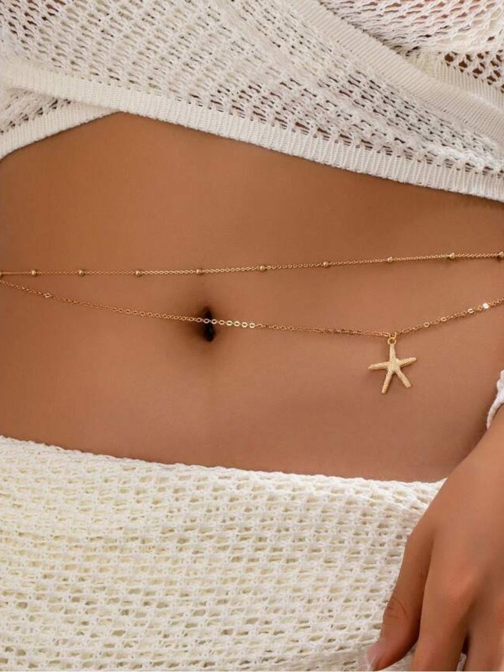 Starfish Belly Chain N2201